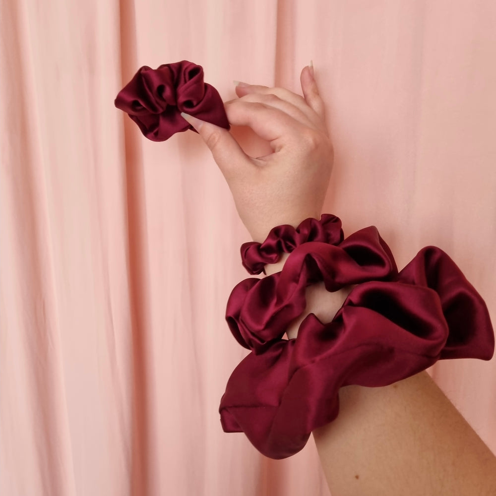 Silk Scrunchies x2 | Mini | 34 colours