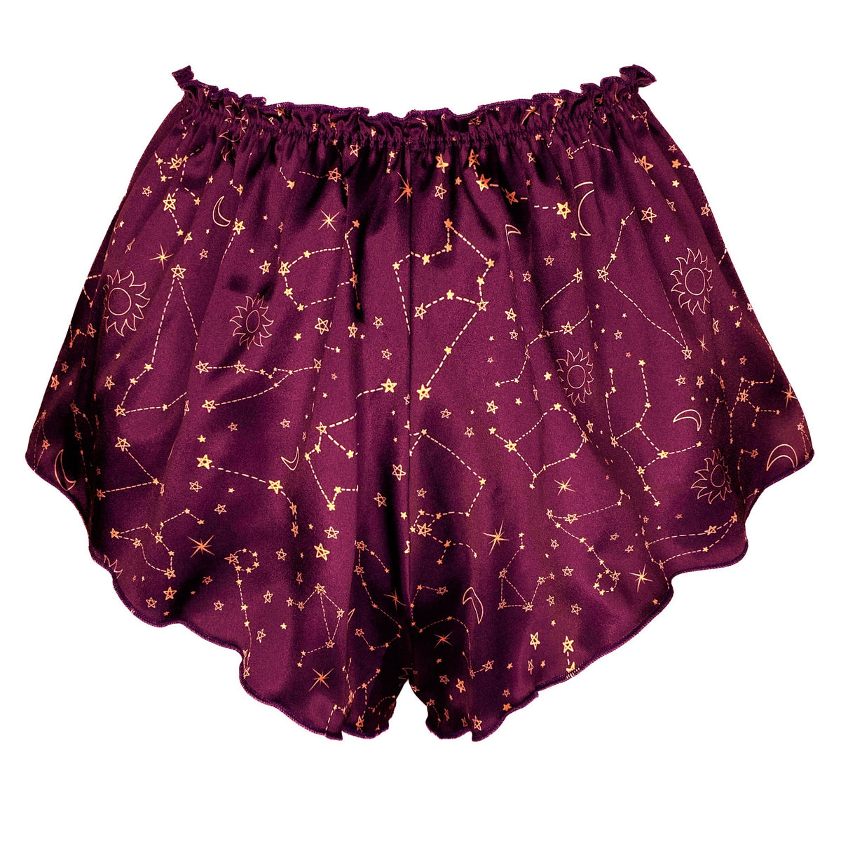 High Waisted Classic French Knicker - Blood Moon Stellar