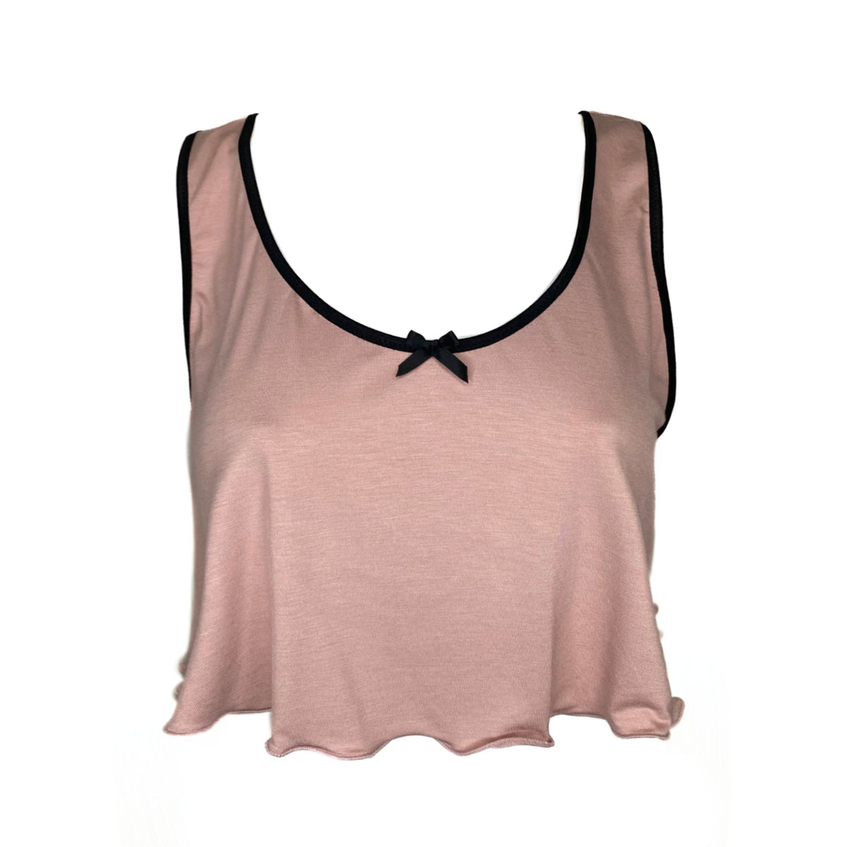 Cropped Camisole - Rose Gold Bamboo