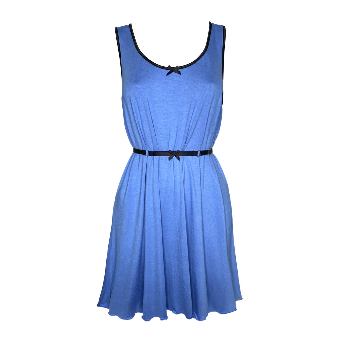 Jersey Dress - Cornflower Blue Bamboo