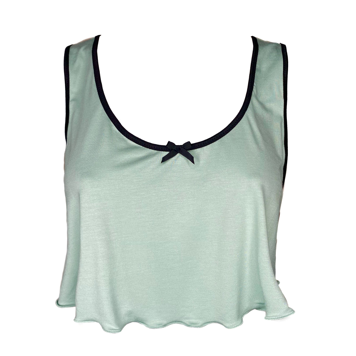 Cropped Camisole - Mint Bamboo