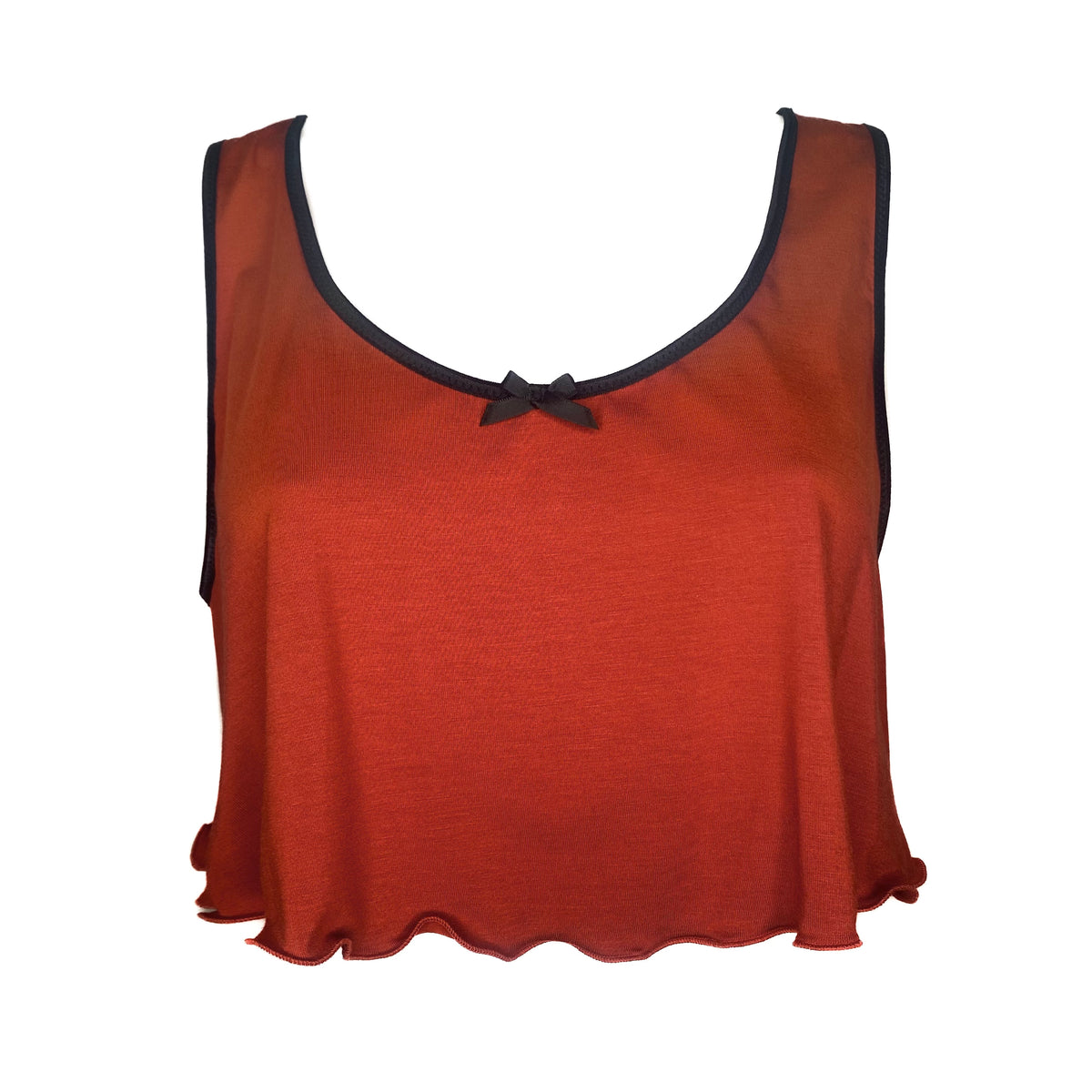 Cropped Camisole - Terracotta Bamboo