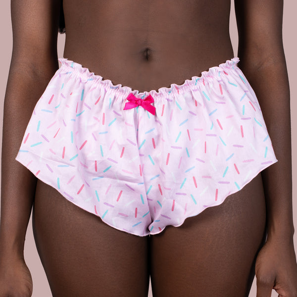 The Sweetest | Strawberry Sprinkle Classic French Knicker