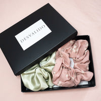 Scrunchie Duo | Dusty Floral
