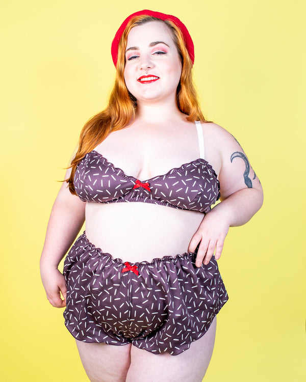 The Sweetest | Lamington High Waisted French Knicker