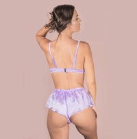 Classic Silk French Knicker - Lavender