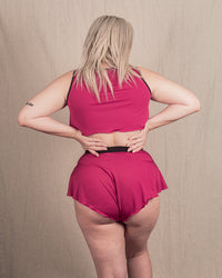 Tall French Knicker - Cranberry