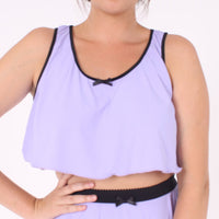 Cropped Camisole - Lilac Jersey