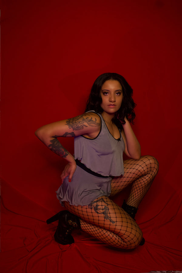 Cropped Camisole - Concrete Jersey