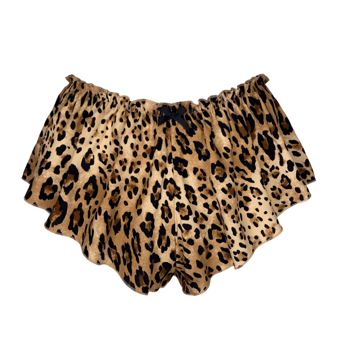 Classic French Knicker - Leopard Rayon