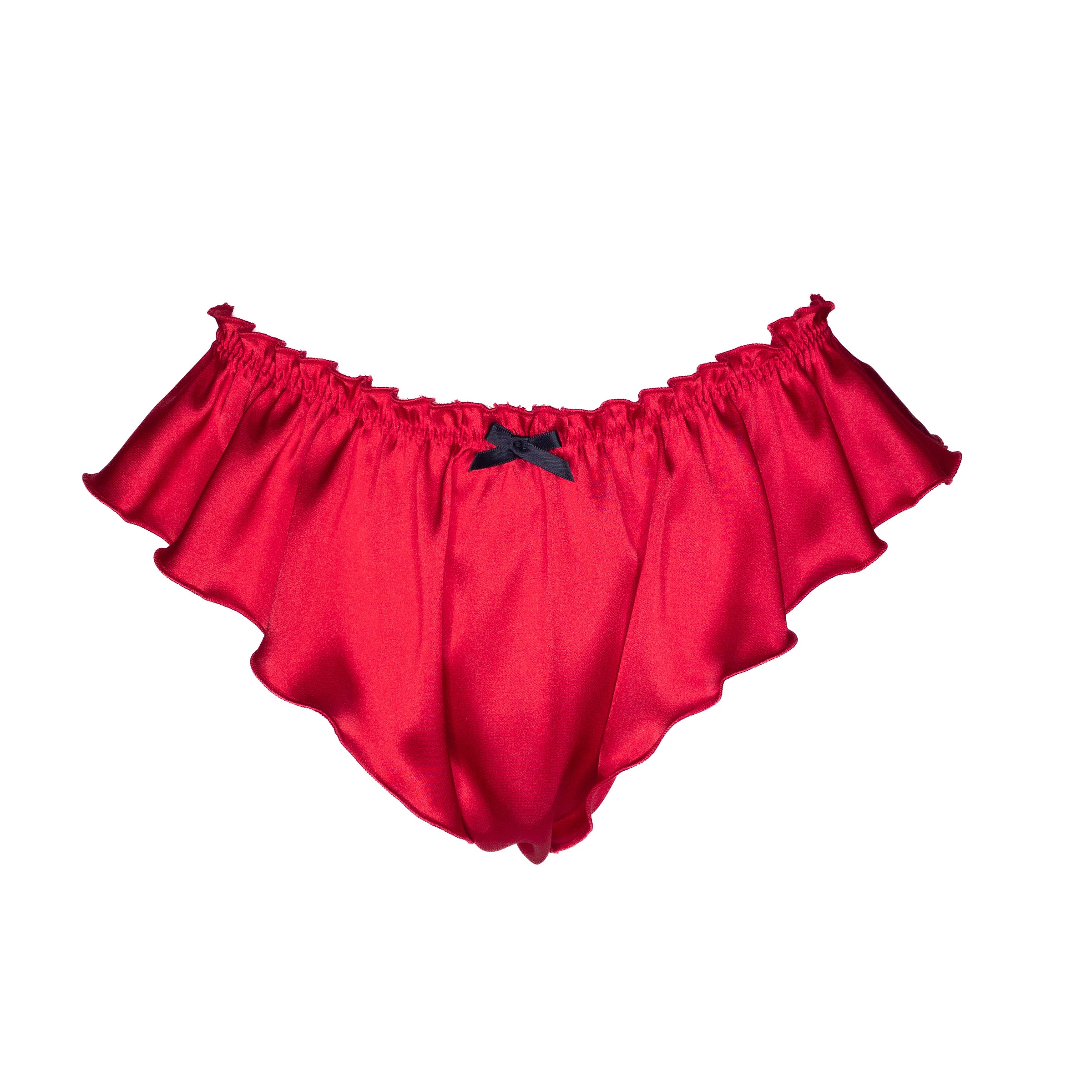 Mini French Knickers - Red Lingerie, Sleepwear & Loungewear Desvalido  Australia
